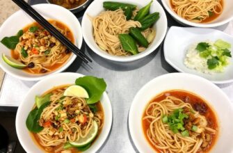 Тайская уличная лапша: пад си ю и другие варианты