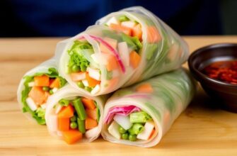 Вьетнамские летние роллы: свежесть в каждом укусе