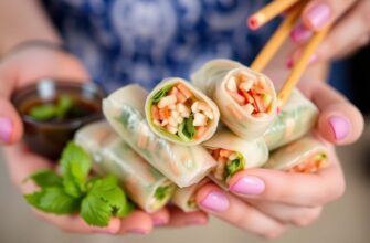 Вьетнамские блинчики нэм: хрустящая закуска