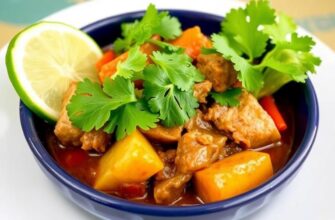 Кубинская моркадо: тушёная свинина с овощами — ароматное путешествие по кухне Гаваны