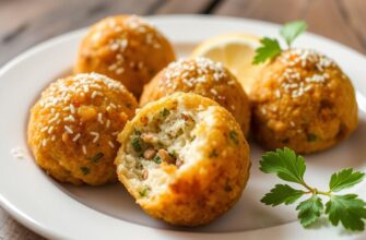 Итальянский аранчини: рисовые шарики с начинкой