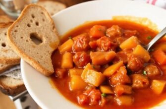 Венгерский гуляш: сытный суп с историей