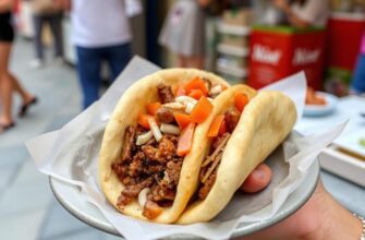 Греческие гирос: уличная еда с древними корнями