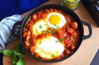 Израильский шакшука: завтрак с ближневосточным акцентом